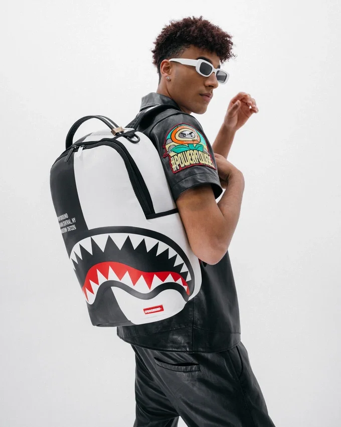 SHARK CENTRAL Split Σακίδιο Πλάτης BLK/WHT (DLXV)