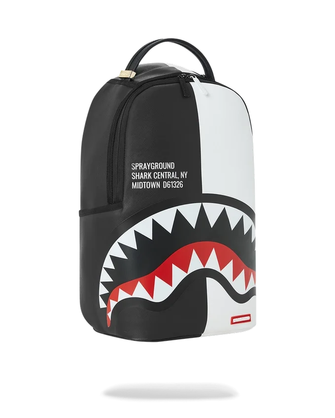 SHARK CENTRAL Split Σακίδιο Πλάτης BLK/WHT (DLXV)
