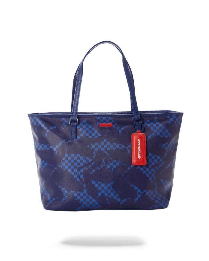 SHARK CHECK (ΜΠΛΕ) Τσάντες Tote