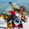 SHARK FRIENDS MONEYBEAR TEDDYBEAR Σακίδιο Πλάτης