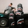 SHARKS IN PARIS HYPER PUFF Μίνι Σάκοι