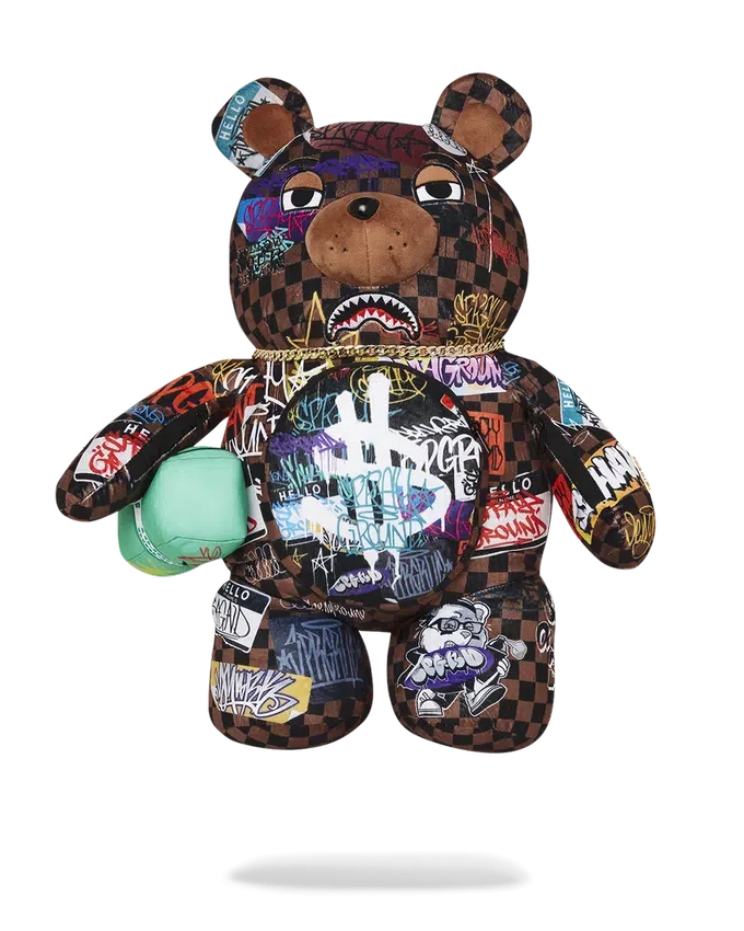 SHARKS IN PARIS THE RIZZ MONEYBEAR TEDDYBEAR Σακίδια Πλάτης