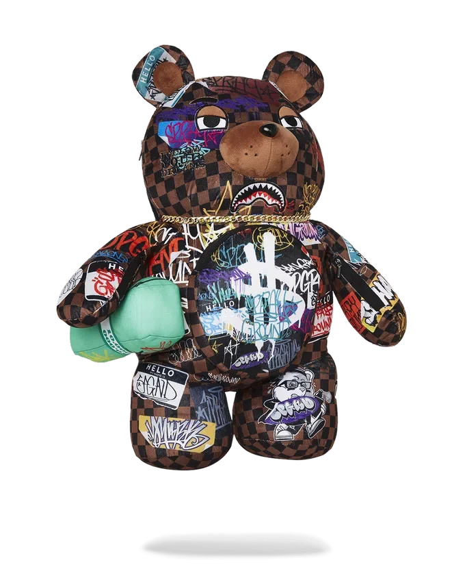 SHARKS IN PARIS THE RIZZ MONEYBEAR TEDDYBEAR Σακίδια Πλάτης