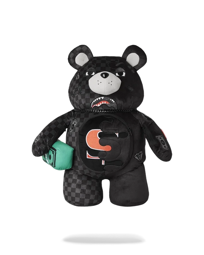 SPEED SHARK SIDE SWIPE MONEYBEAR Teddy Bear Σακίδιο Πλάτης
