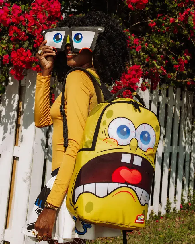Spongebob EYE POP Σακίδια Πλάτης με Αφαίρετα Μάτια