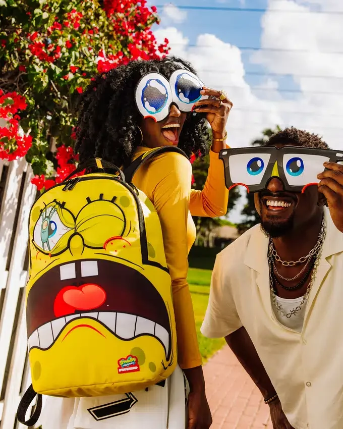 Spongebob EYE POP Σακίδια Πλάτης με Αφαίρετα Μάτια