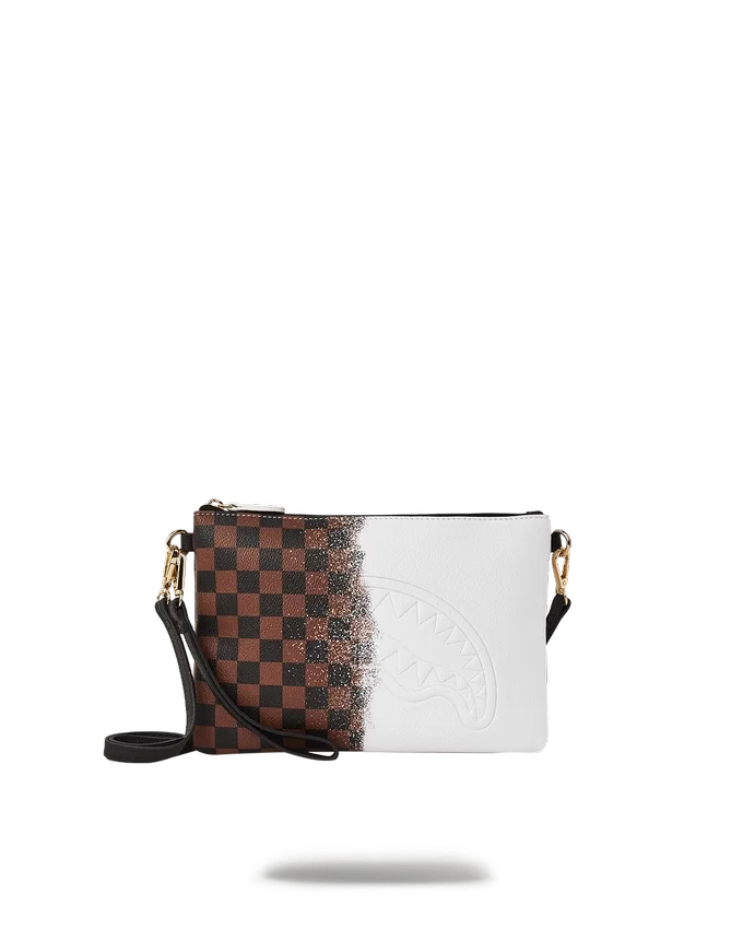 SPRAYSHARKS WORLDWIDE CROSSOVER CLUTCH ΜΕ ΙΜΑΝΤΑ ΩΜΟΥ
