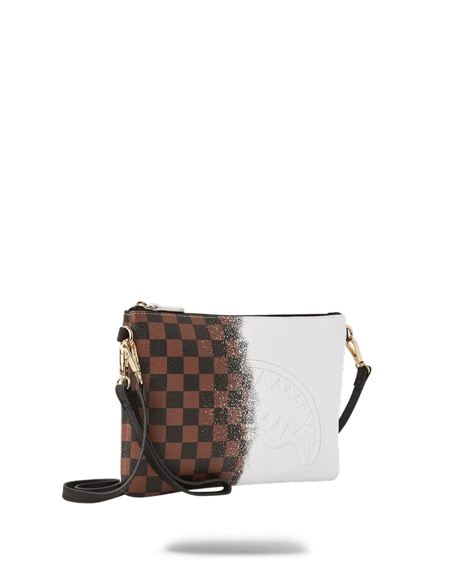 SPRAYSHARKS WORLDWIDE CROSSOVER CLUTCH ΜΕ ΙΜΑΝΤΑ ΩΜΟΥ