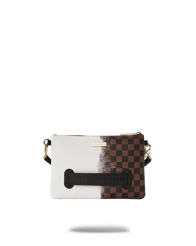 SPRAYSHARKS WORLDWIDE CROSSOVER CLUTCH ΜΕ ΙΜΑΝΤΑ ΩΜΟΥ