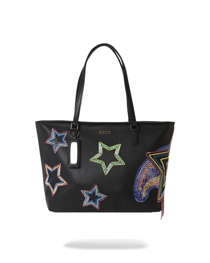 STAR RACER A.I.7 SANDFLOWER COLLAB ΤΣΑΝΤΑ TOTE ΜΕ ΧΑΝΤΡΕΣ