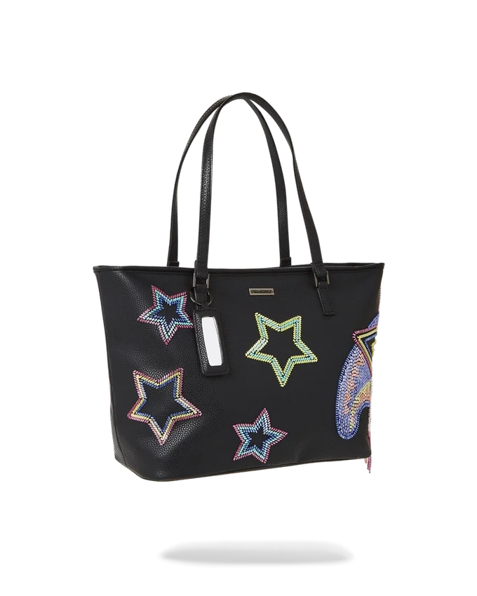 STAR RACER A.I.7 SANDFLOWER COLLAB ΤΣΑΝΤΑ TOTE ΜΕ ΧΑΝΤΡΕΣ