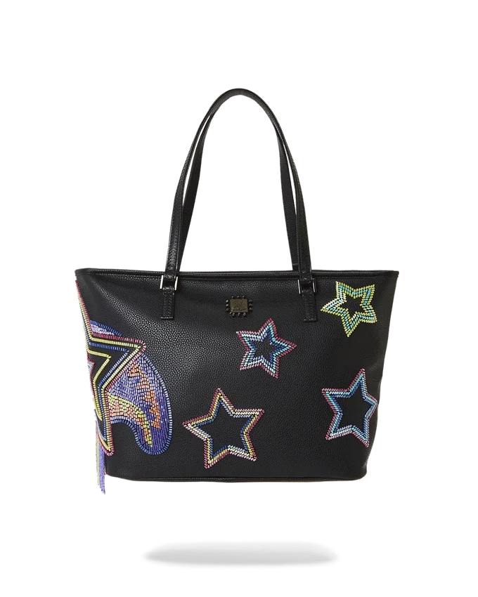 STAR RACER A.I.7 SANDFLOWER COLLAB ΤΣΑΝΤΑ TOTE ΜΕ ΧΑΝΤΡΕΣ