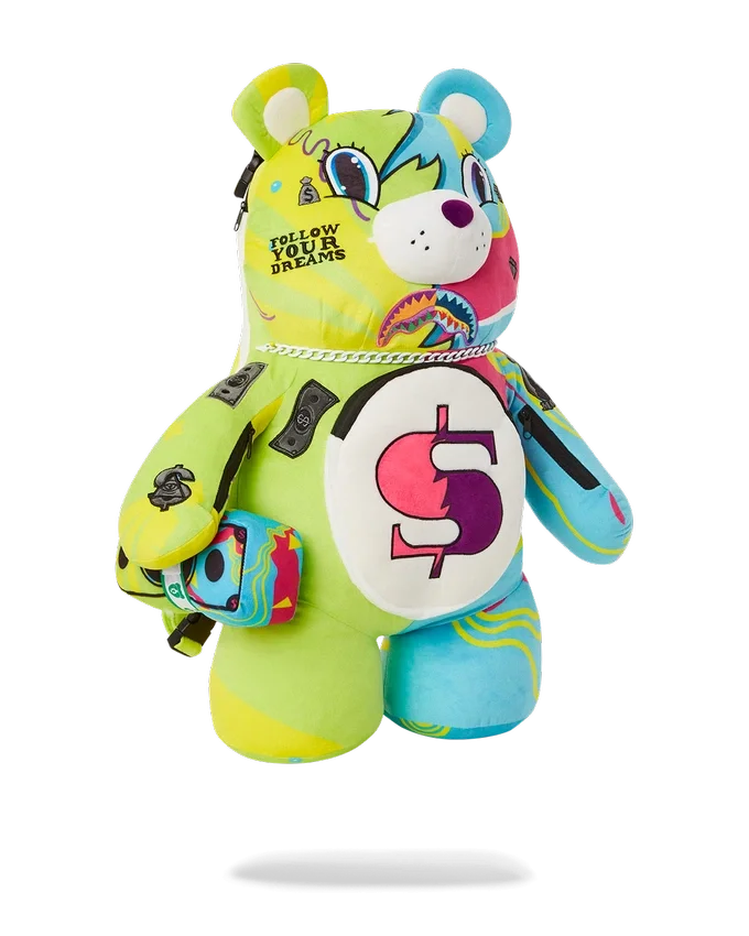 SUPER WEIRD MONEYBEAR TEDDYBEAR Σακίδια Πλάτης