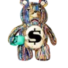 THE GOLDEN AGE MONEYBEAR TEDDYBEAR Σακίδιο Πλάτης