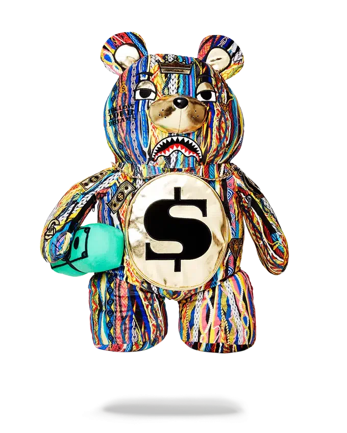 THE GOLDEN AGE MONEYBEAR TEDDYBEAR Σακίδιο Πλάτης