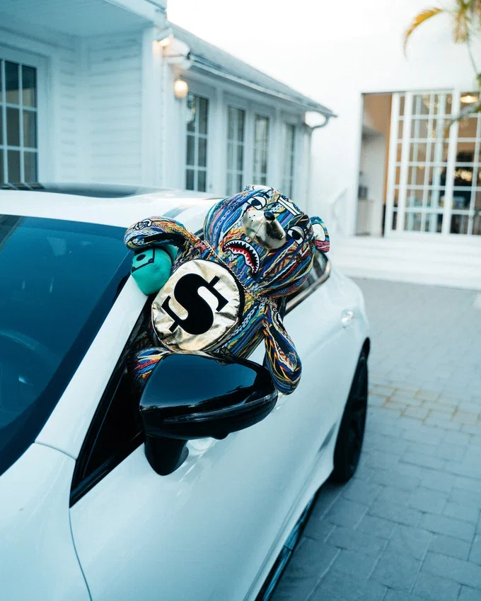 THE GOLDEN AGE MONEYBEAR TEDDYBEAR Σακίδιο Πλάτης