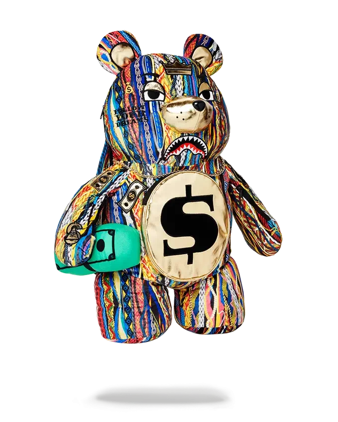THE GOLDEN AGE MONEYBEAR TEDDYBEAR Σακίδιο Πλάτης