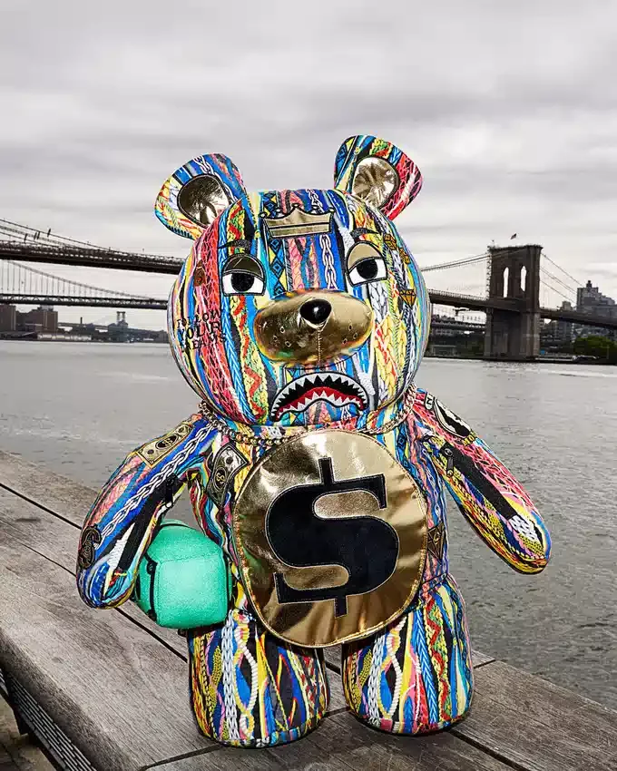 THE GOLDEN AGE MONEYBEAR TEDDYBEAR Σακίδιο Πλάτης
