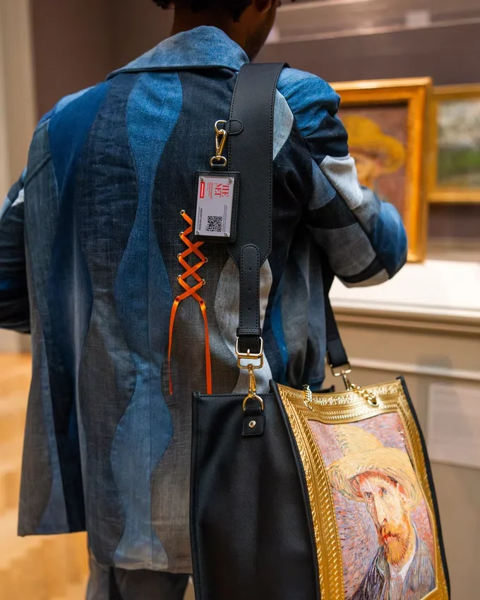 THE MET VAN GOGH FRAMED SELF-PORTRAIT Τσάντες Tote