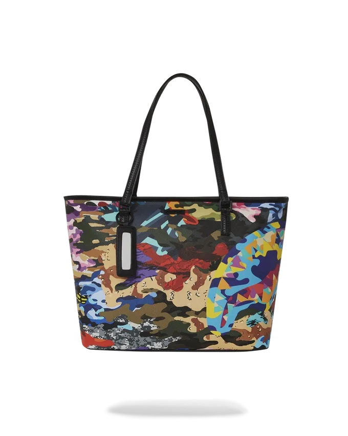 ΤΣΑΝΤΑ CAMO ΜΕ ΚΟΜΜΑΤΙΑ ΚΑΙ ΚΥΒΟΥΣ