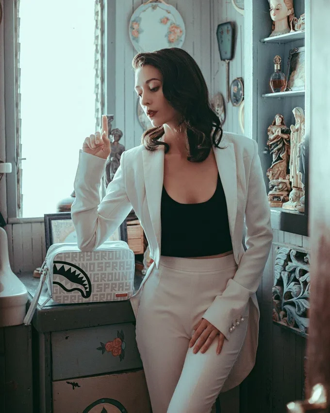 Τσάντα Νεσεσέρ SPLIT THE CHECK (PEARL)