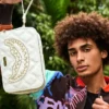 ΤΣΑΝΤΑ ΝΕΣΕΣΕΡΗ RIVIERA LE BLANC GOLD CHAIN SHARK