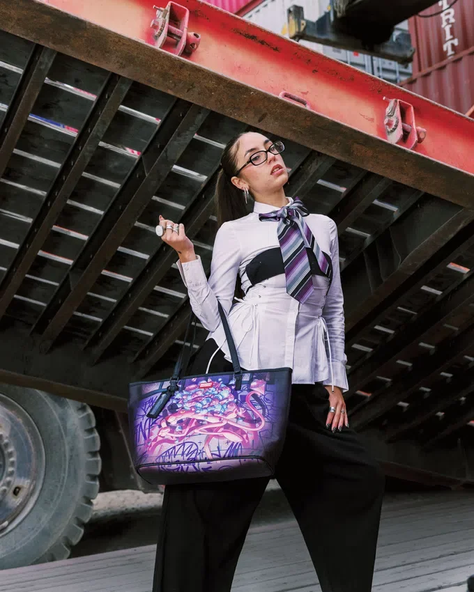 ΤΣΑΝΤΑ PINK PANTHER DIAMOND HEIST TOTE