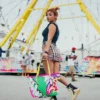 ΤΣΑΝΤΑ TOTE DREAMY TECHNICOLOR