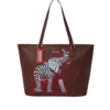 ΤΣΑΝΤΑ ZEBRA ELEPHANT RON ENGLISH COLLAB Tote