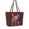 ΤΣΑΝΤΑ ZEBRA ELEPHANT RON ENGLISH COLLAB Tote