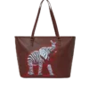 ΤΣΑΝΤΑ ZEBRA ELEPHANT RON ENGLISH COLLAB Tote