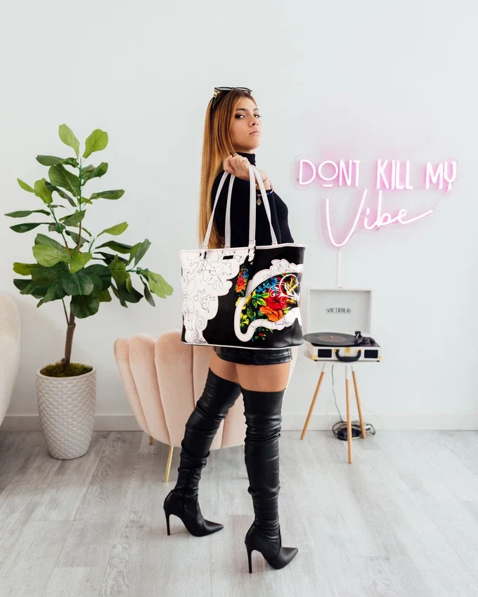 Τσάντες Tote «THE FLORAL CUT»