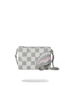 VANQUISH CREAM CROSSOVER CLUTCH