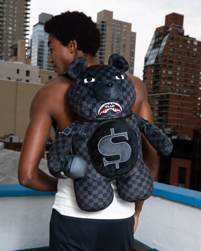 WHAT THE BEEP' SHARK MONEYBEAR TEDDYBEAR Σακίδια Πλάτης